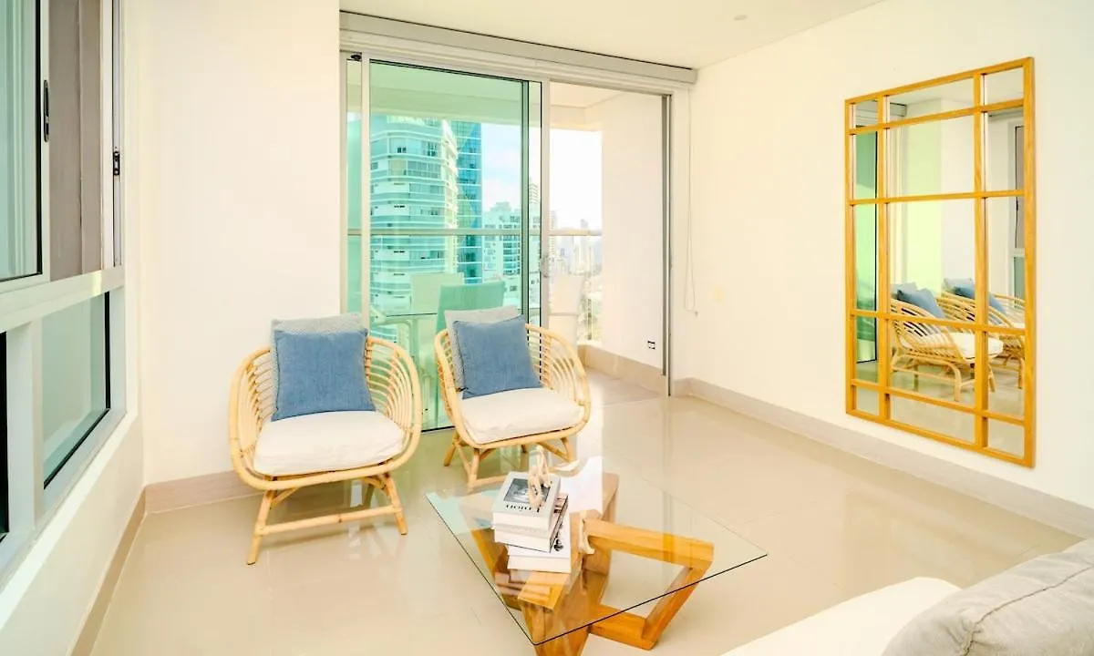 Luxury Apartment On 28Th Floor - Seaview Cartagena
