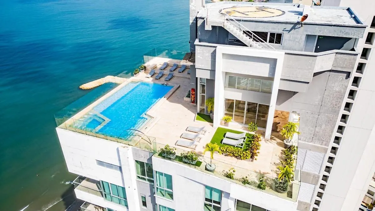 Luxury Apartment On 28Th Floor - Seaview Cartagena 0*,  Colombia