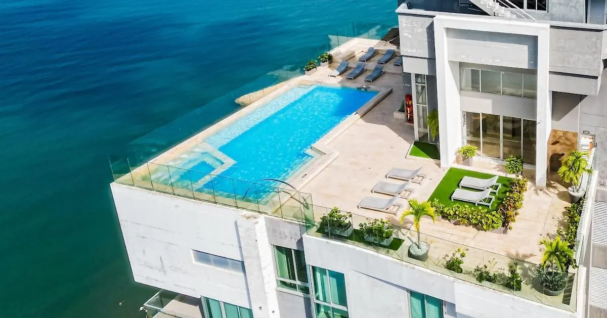 Luxury Apartment On 28Th Floor - Seaview Cartagena Colombia