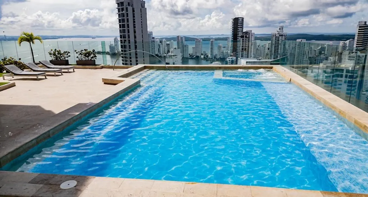 Luxury Apartment On 28Th Floor - Seaview Cartagena