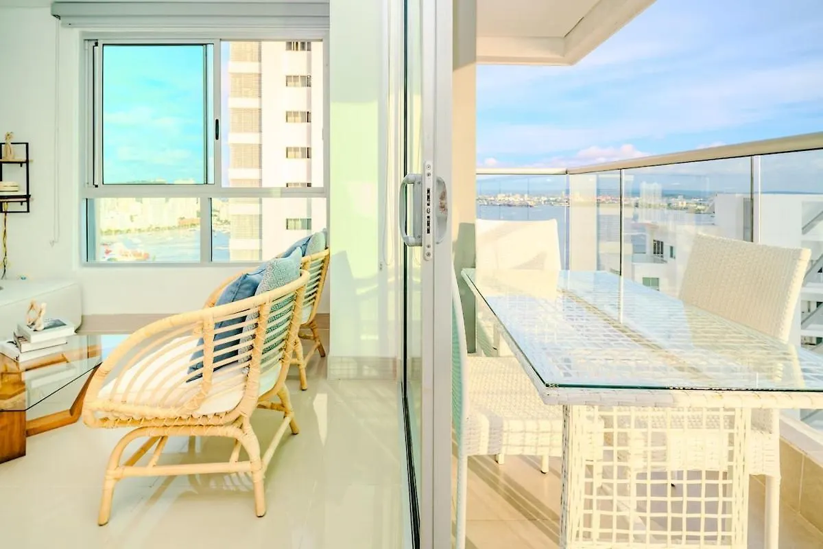 Luxury Apartment On 28Th Floor - Seaview Cartagena