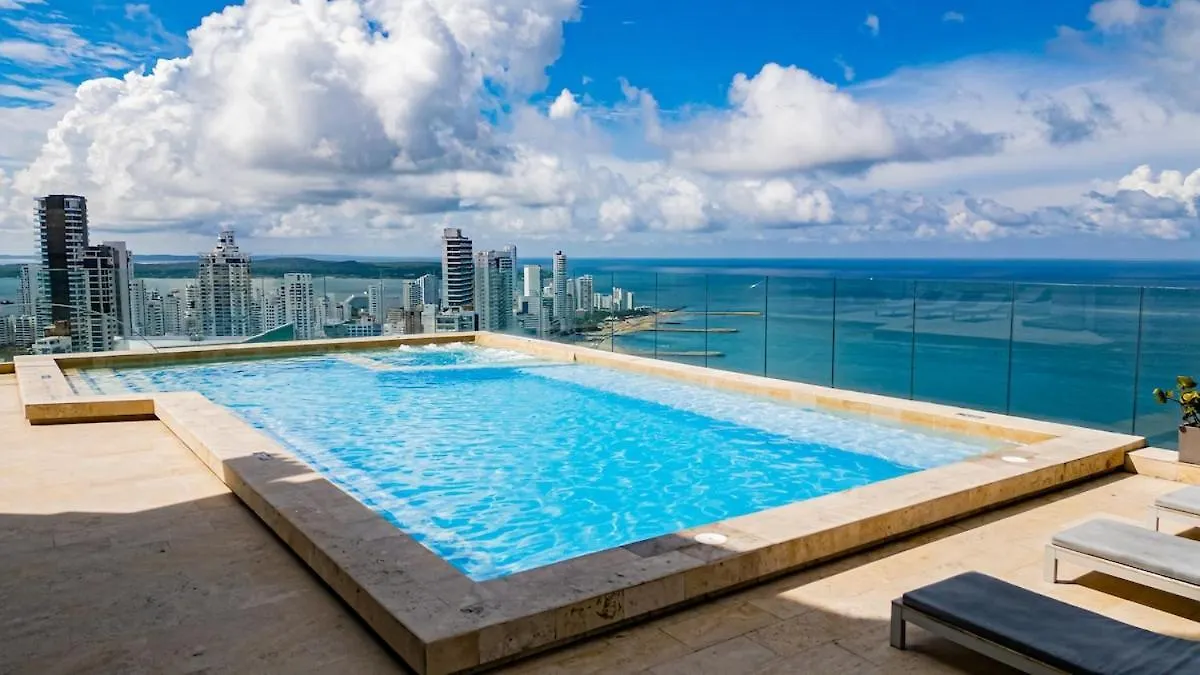 Luxury Apartment On 28Th Floor - Seaview Cartagène