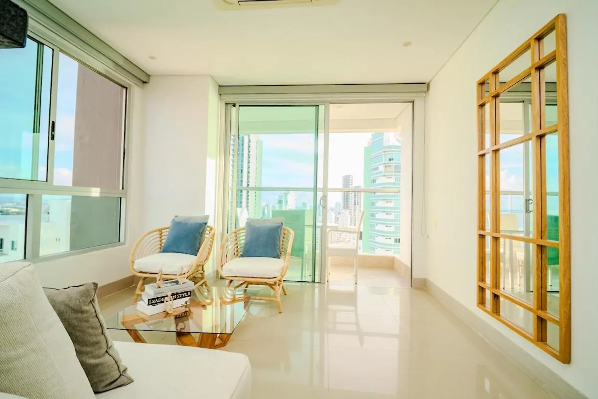 Luxury Apartment On 28Th Floor - Seaview Cartagène