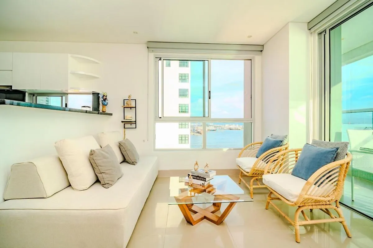 Luxury Apartment On 28Th Floor - Seaview Cartagène