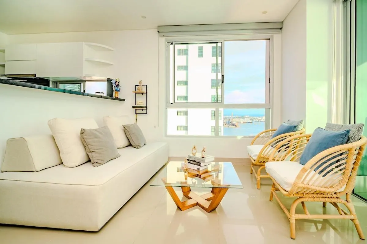 Luxury Apartment On 28Th Floor - Seaview Cartagène 0*,
